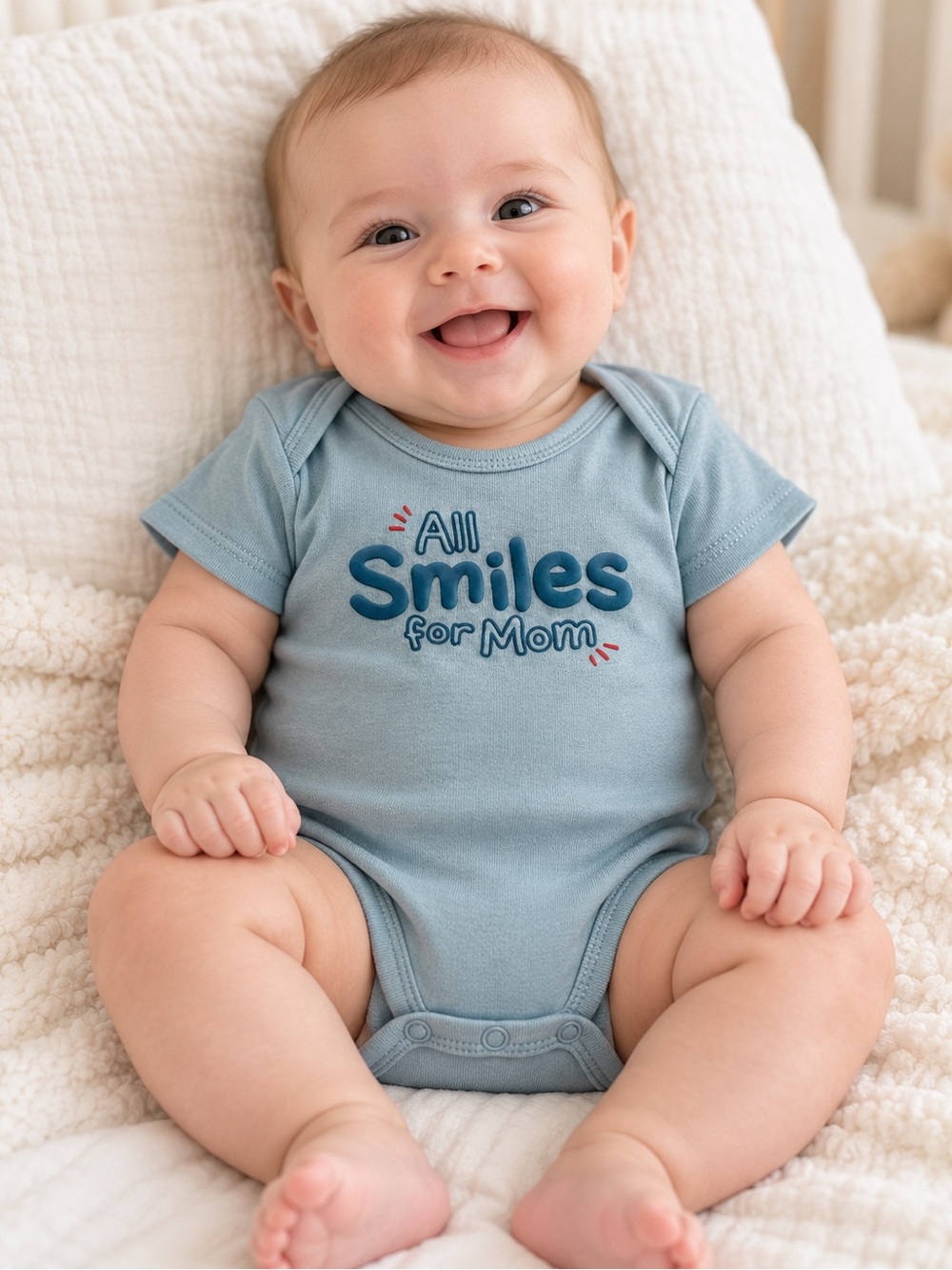 Just One You by Carter’s Baby 3M “All Smiles for Mom” Short Sleeve Bodysuit